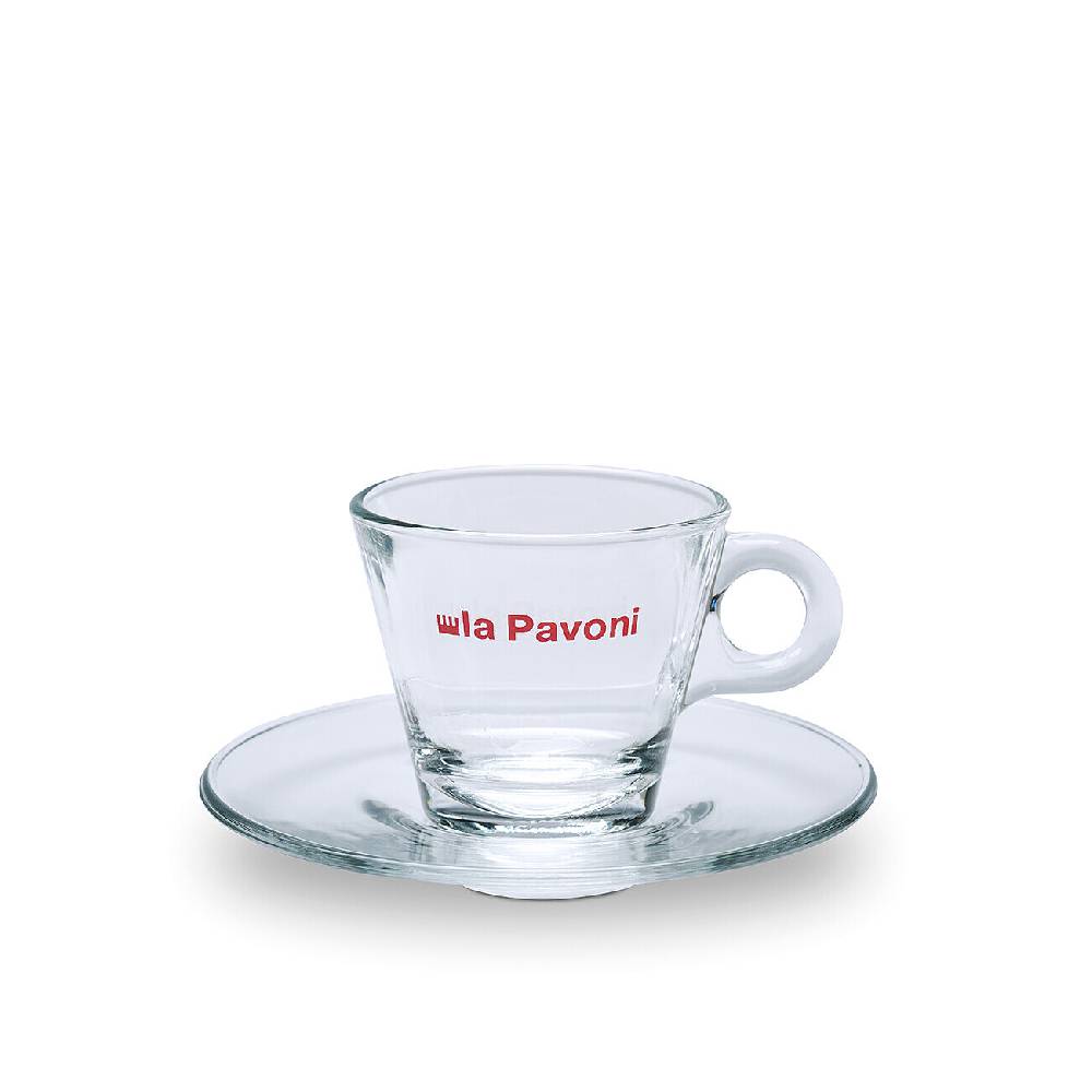 La Pavoni SET 6 TAZZE CAFFE' IN VETRO