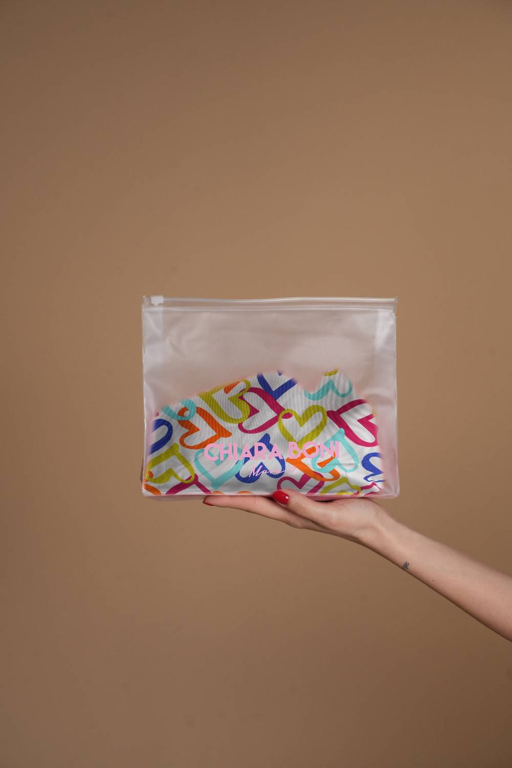 La Petite Robe Di Chiara Boni Chiffon-fina Printed Cover-up