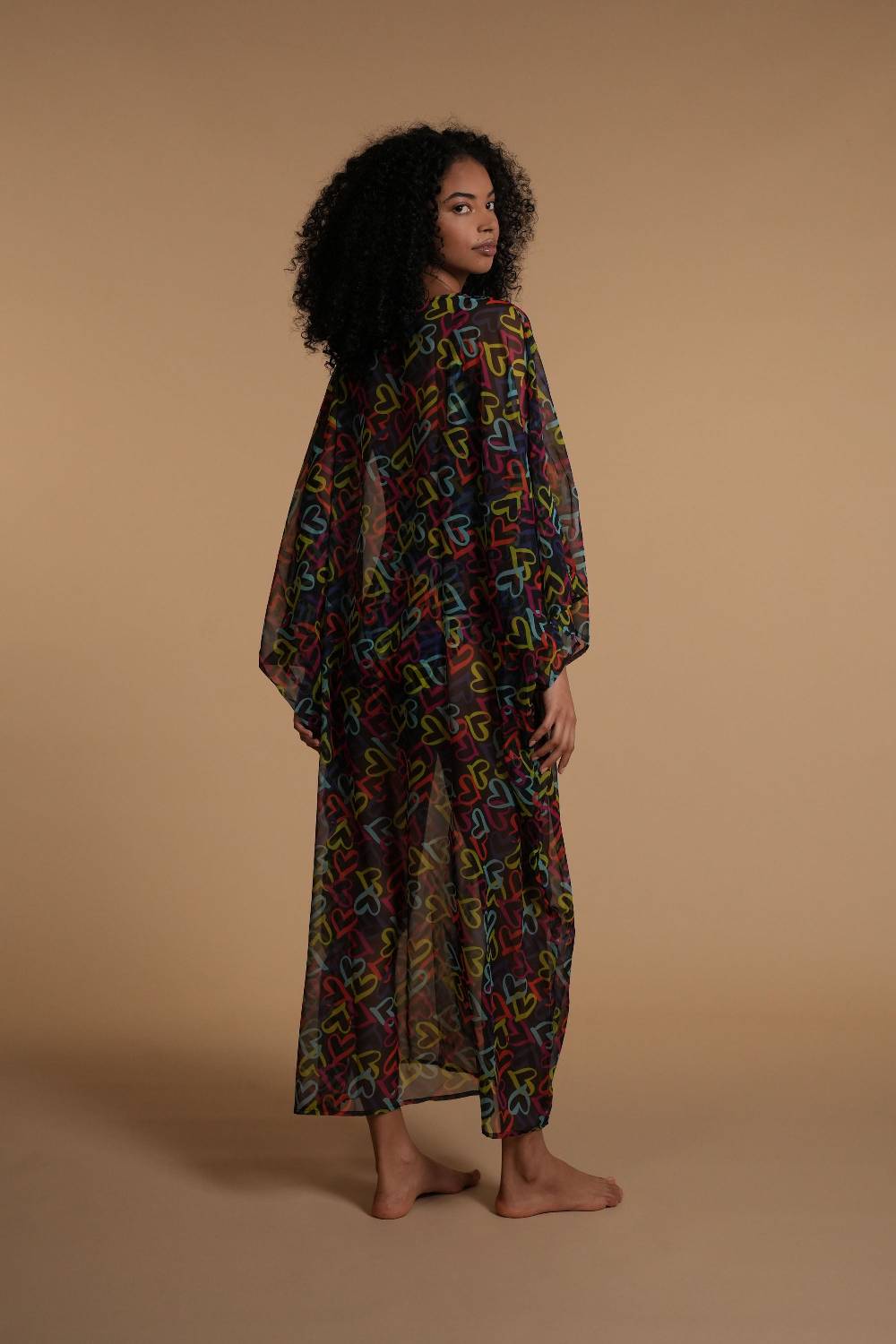 La Petite Robe Di Chiara Boni Chiffon-mae Printed Cover-up