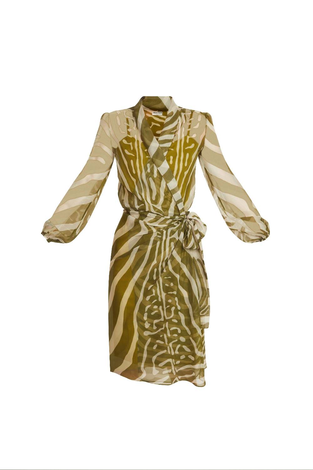 La Petite Robe Di Chiara Boni Crizi Printed Chiffon Dress