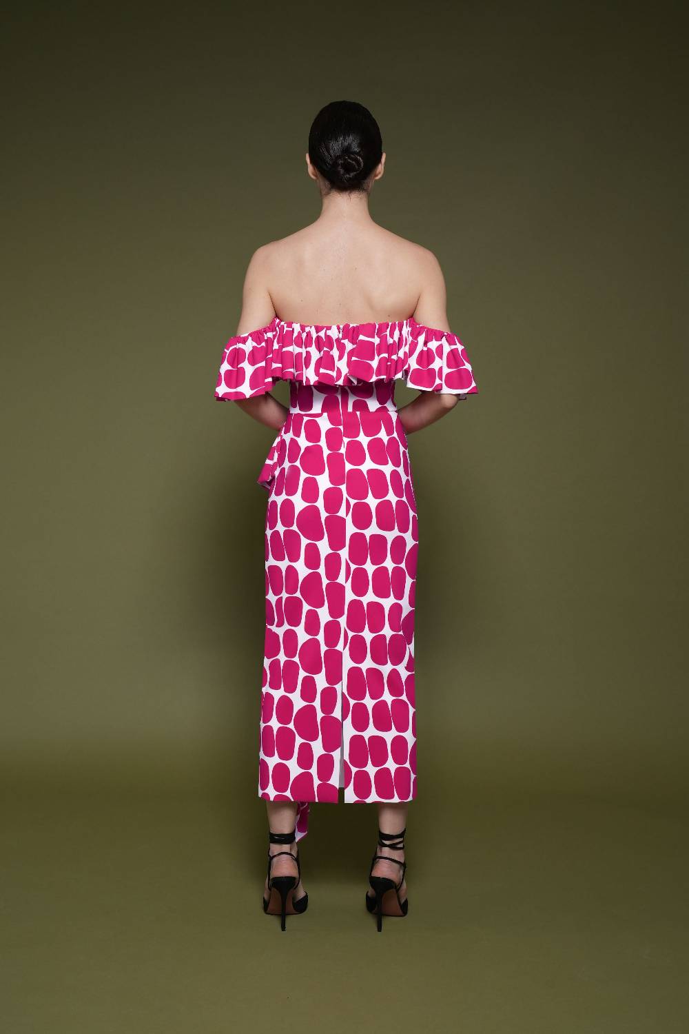La Petite Robe Di Chiara Boni Giraffea Midi Printed Dress