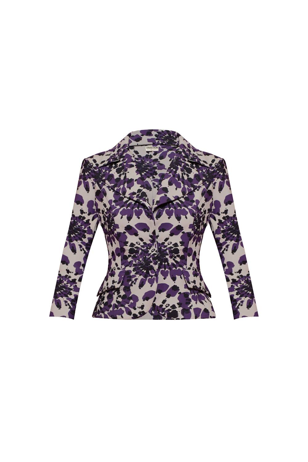 La Petite Robe Di Chiara Boni Kimimela Printed Jacket