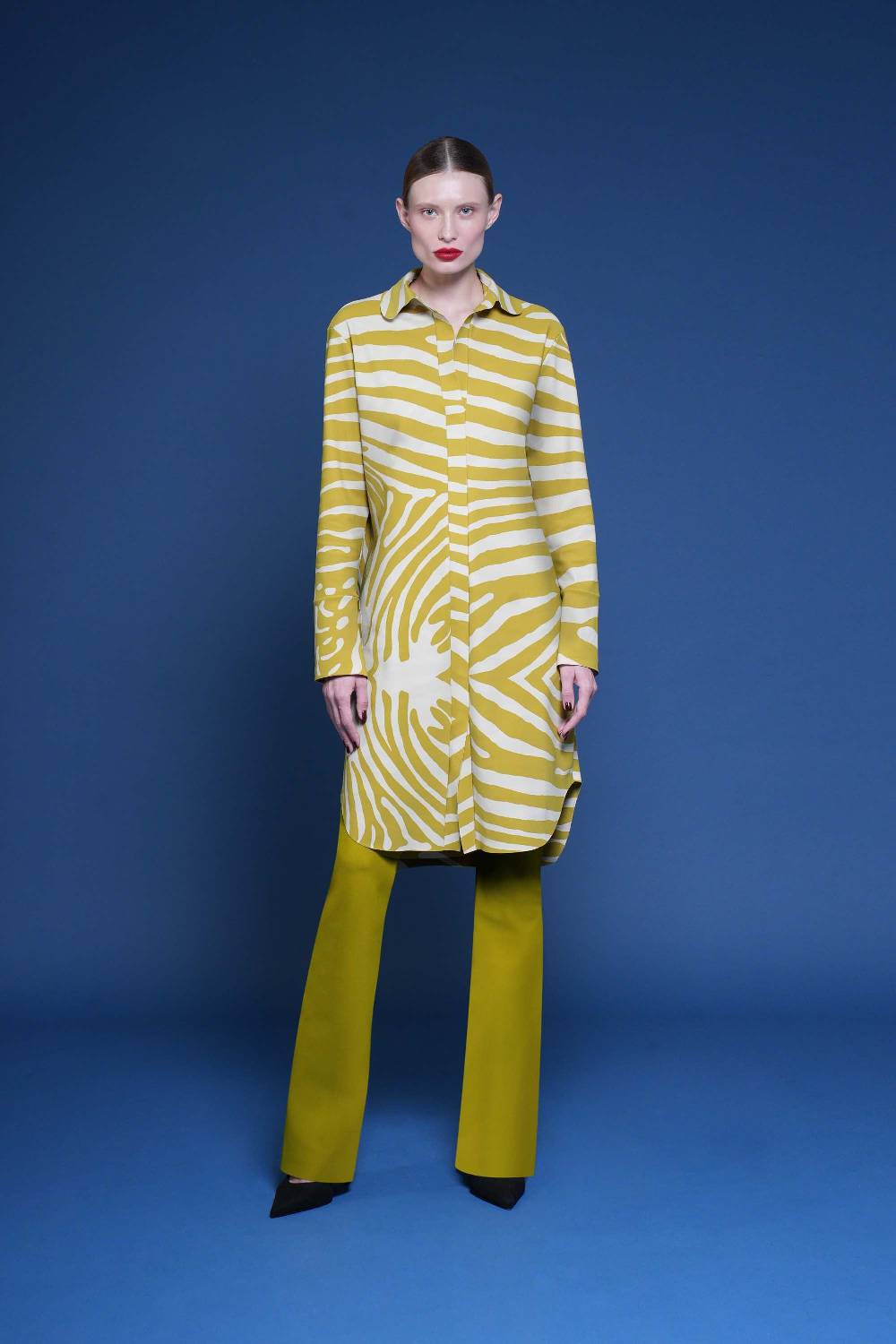 La Petite Robe Di Chiara Boni Amic Printed Shirt