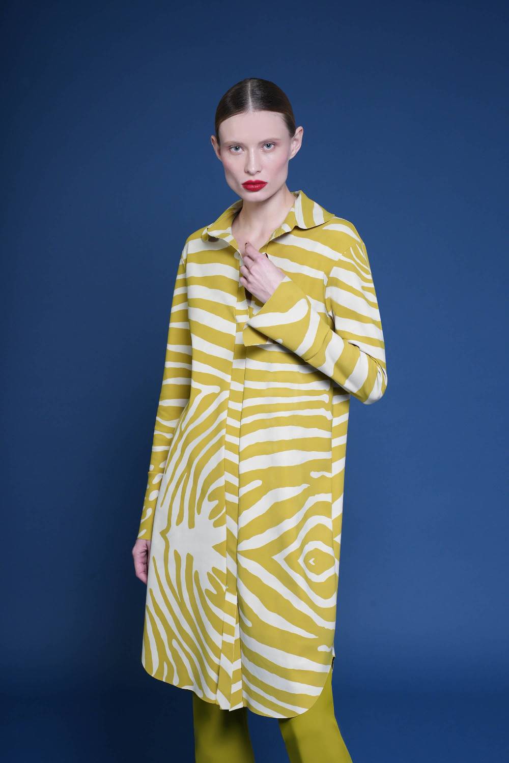 La Petite Robe Di Chiara Boni Amic Printed Shirt