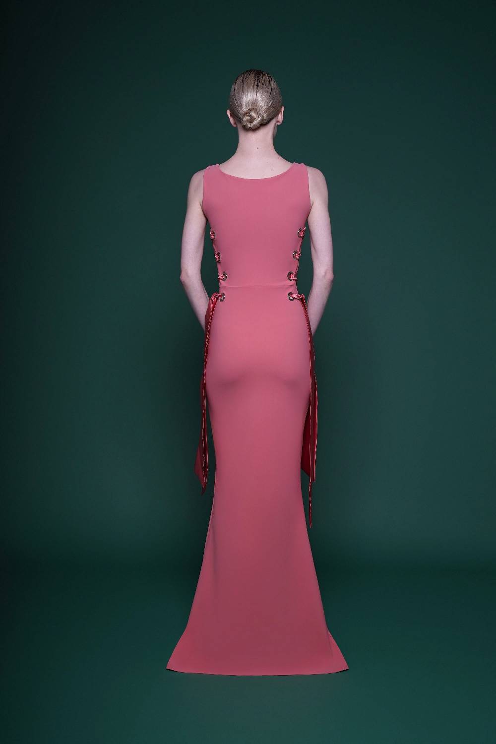 La Petite Robe Di Chiara Boni Degna Satin Gown