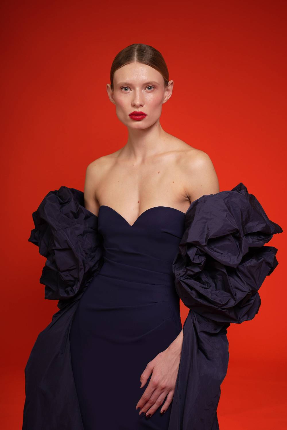 La Petite Robe Di Chiara Boni Ecolu Taffeta Gown