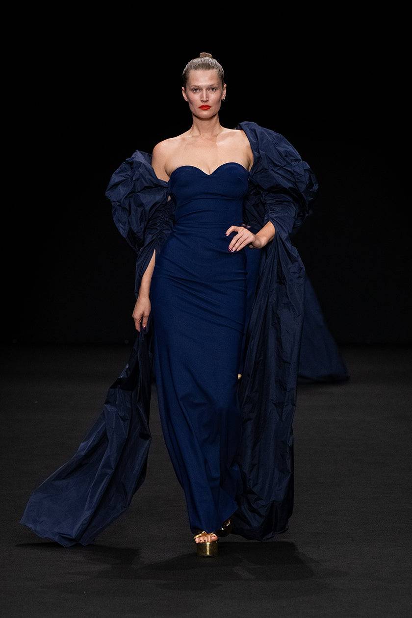 La Petite Robe Di Chiara Boni ecolu taffeta gown