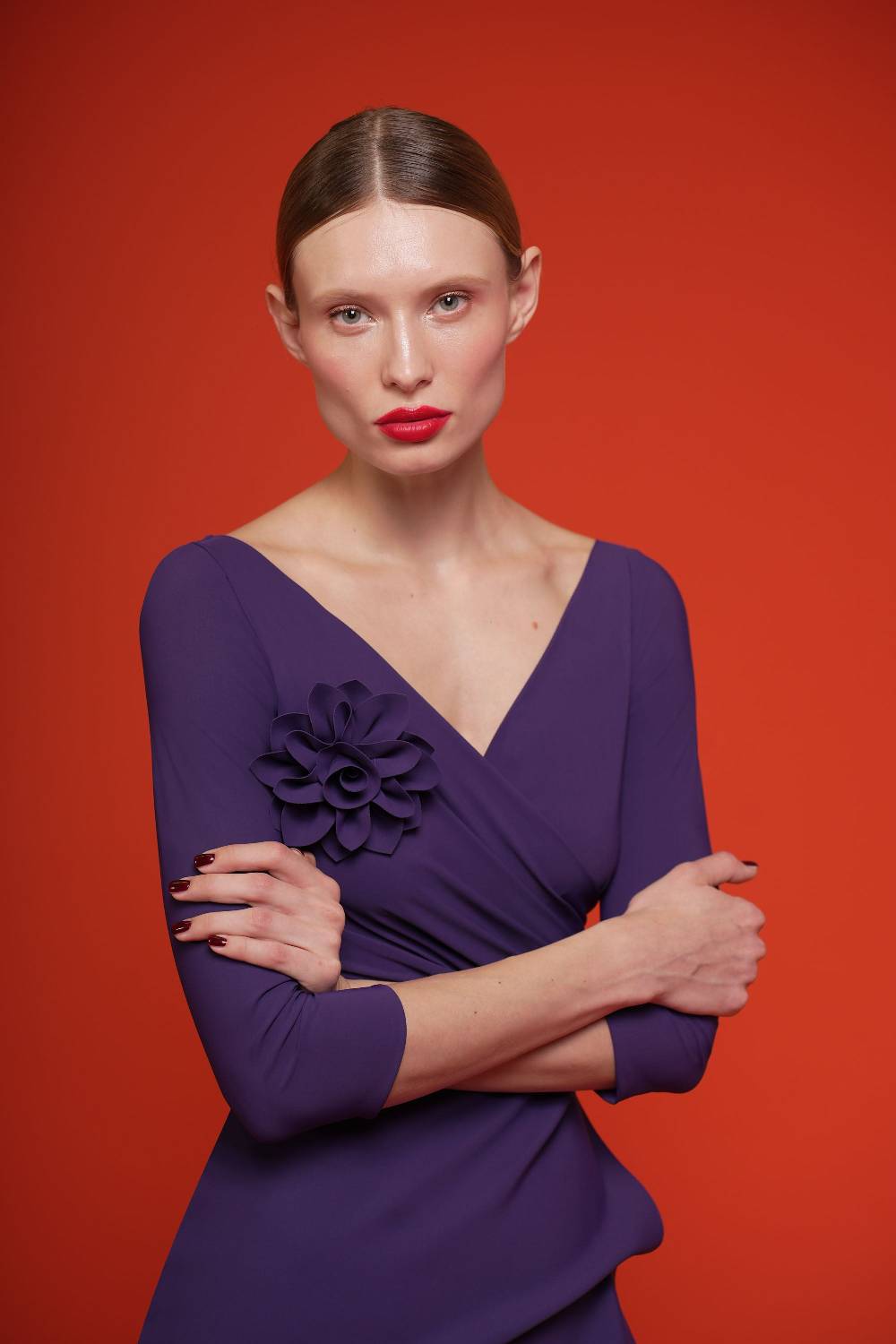 La Petite Robe Di Chiara Boni flower brooch