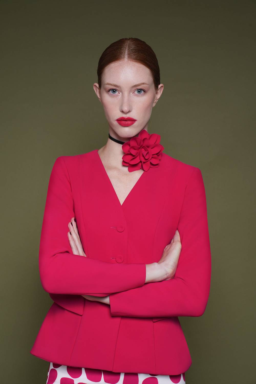 La Petite Robe Di Chiara Boni flower brooch