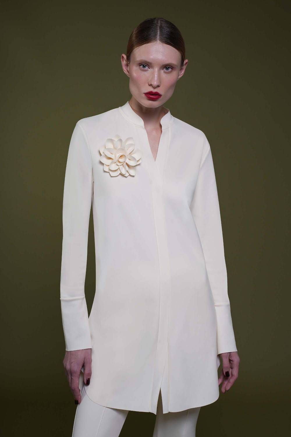 La Petite Robe Di Chiara Boni flower brooch