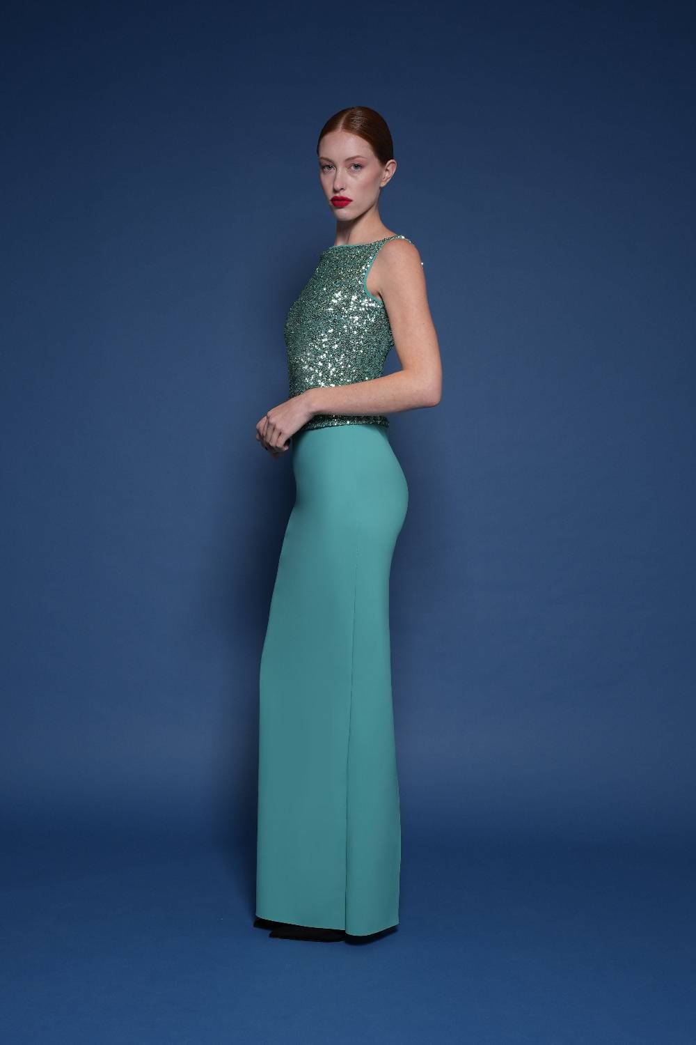 La Petite Robe Di Chiara Boni Kaylee Sequined Gown