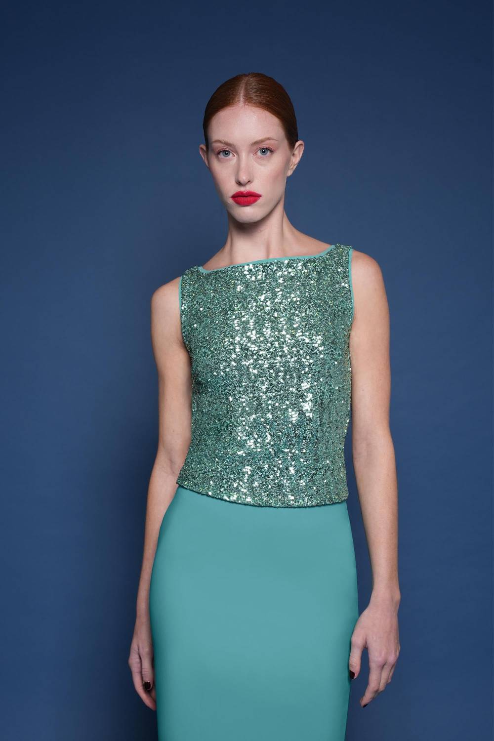 La Petite Robe Di Chiara Boni Kaylee Sequined Gown