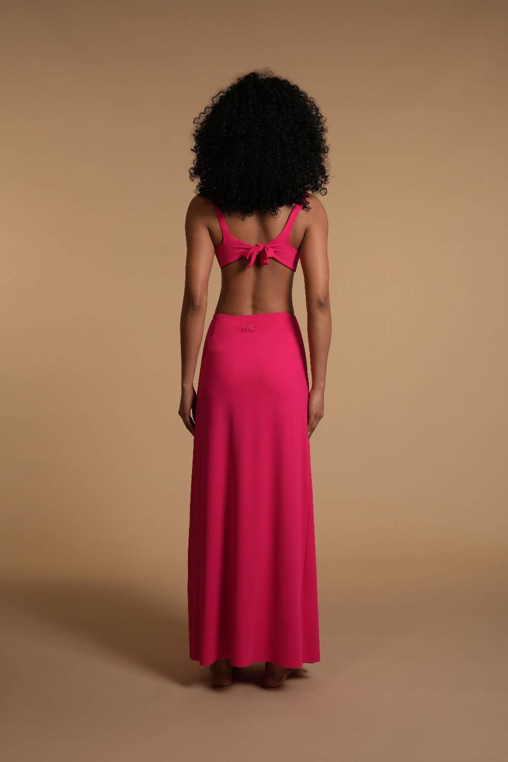 La Petite Robe Di Chiara Boni Knot-ida Rio Skirt