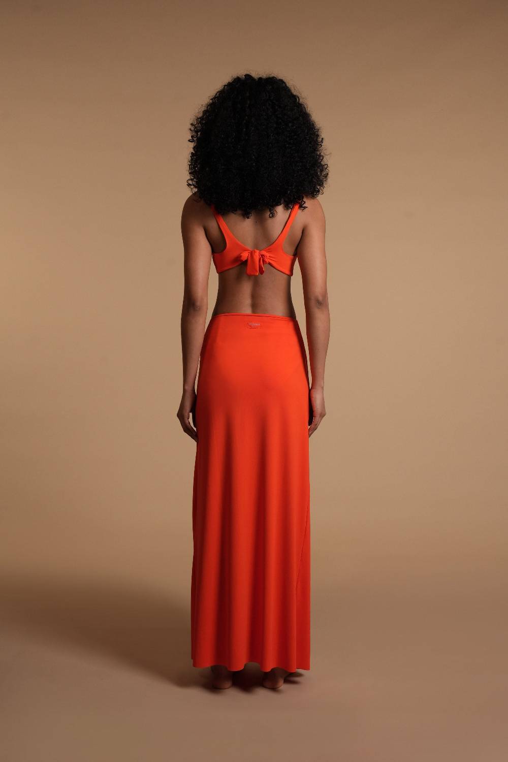 La Petite Robe Di Chiara Boni Knot-ida Rio Skirt