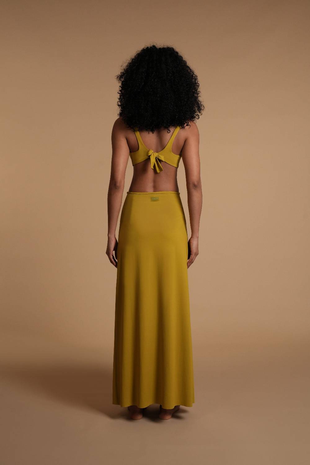 La Petite Robe Di Chiara Boni Knot-ida Rio Skirt