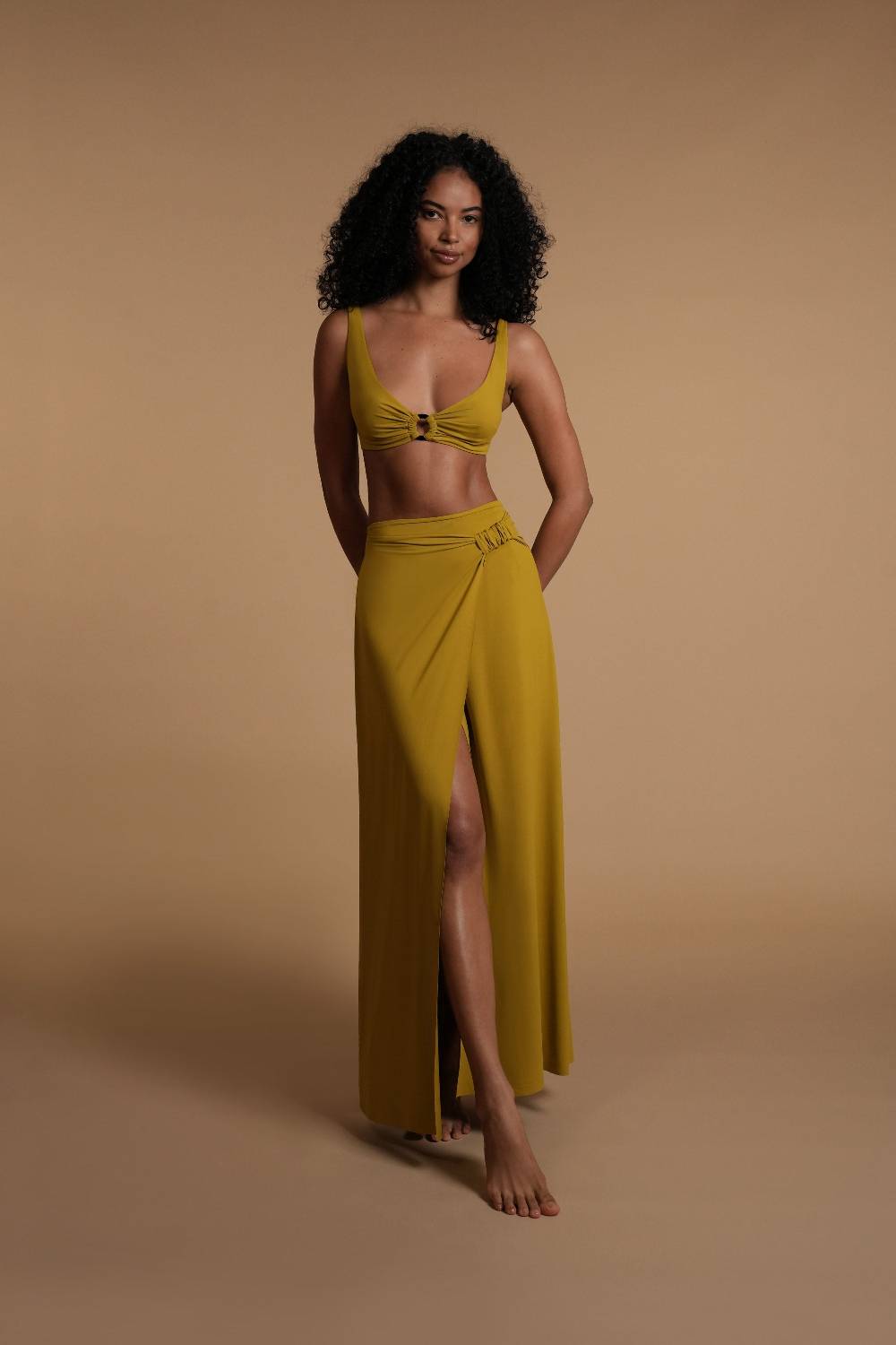 La Petite Robe Di Chiara Boni knot-ida rio skirt