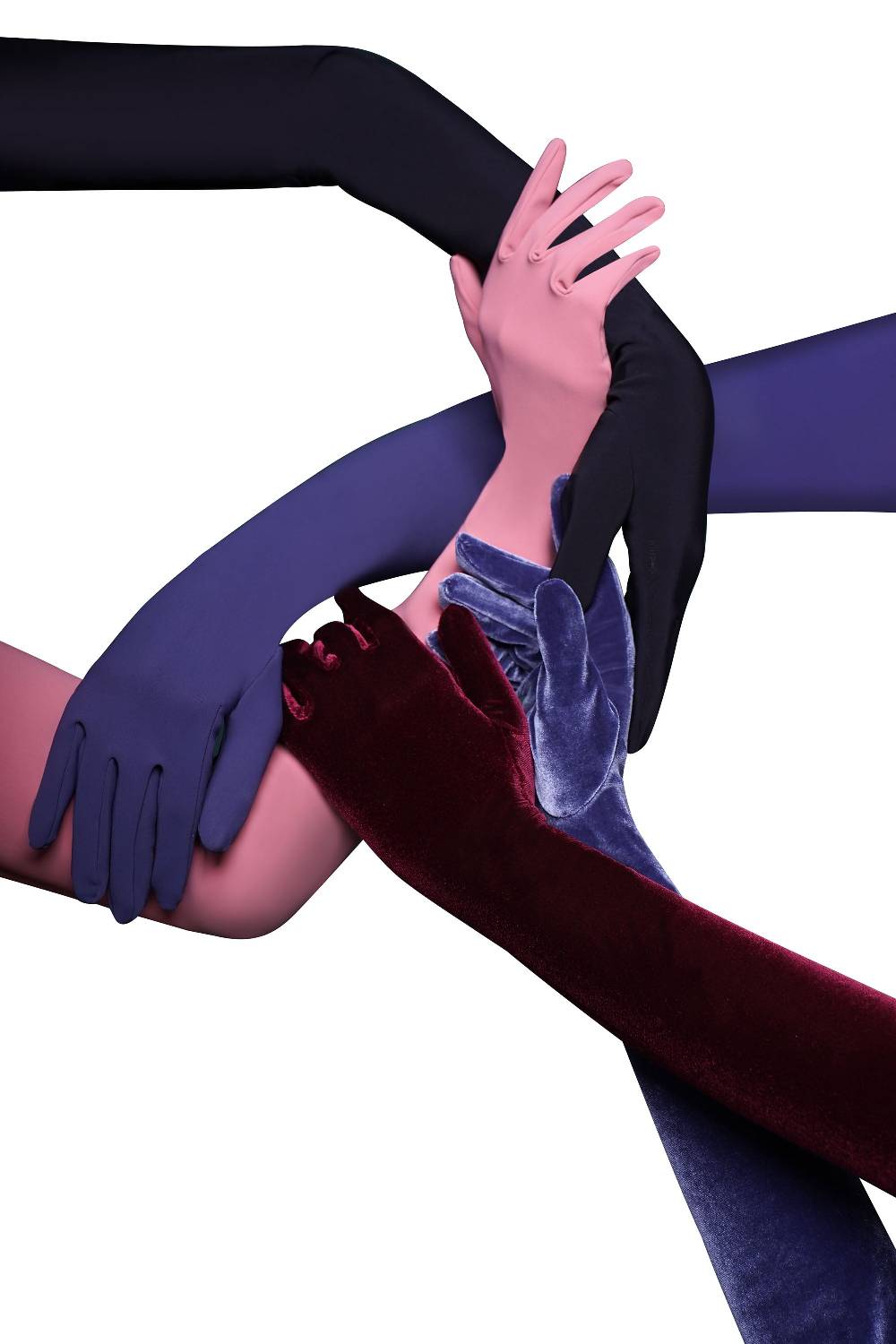 La Petite Robe Di Chiara Boni Long Gloves