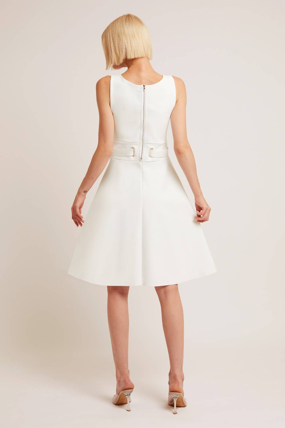 La Petite Robe Di Chiara Boni Macadamia Dress