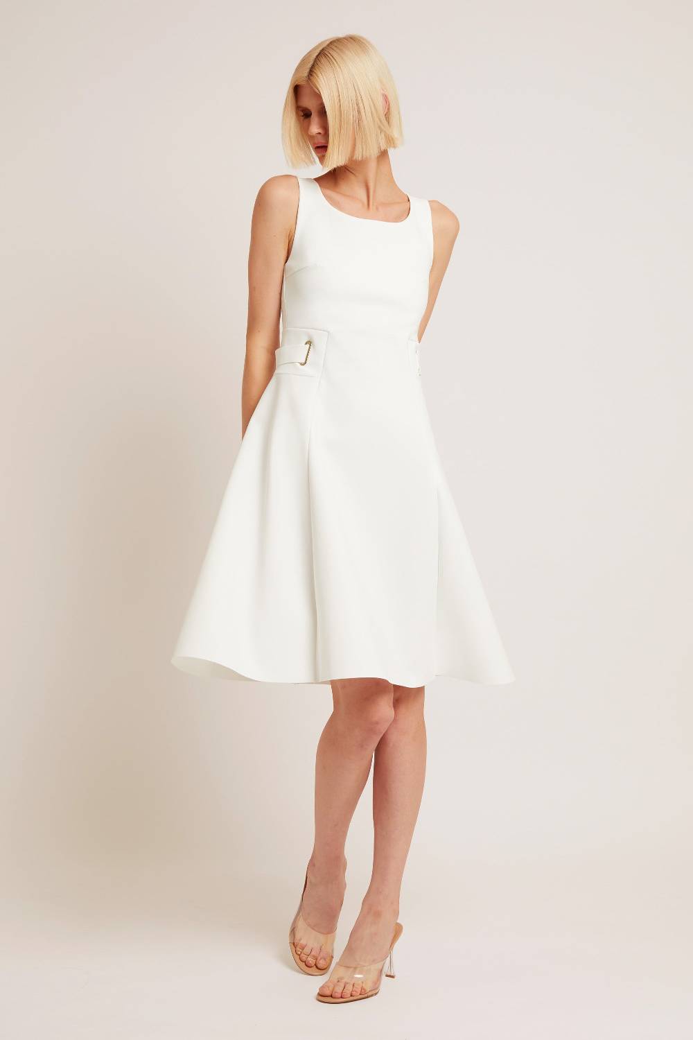 La Petite Robe Di Chiara Boni macadamia dress