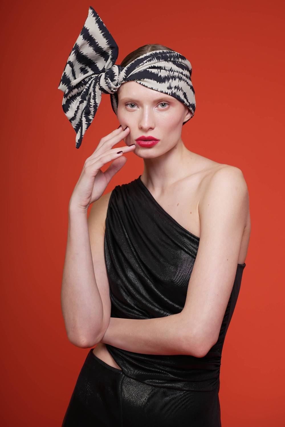 La Petite Robe Di Chiara Boni Printed Turban
