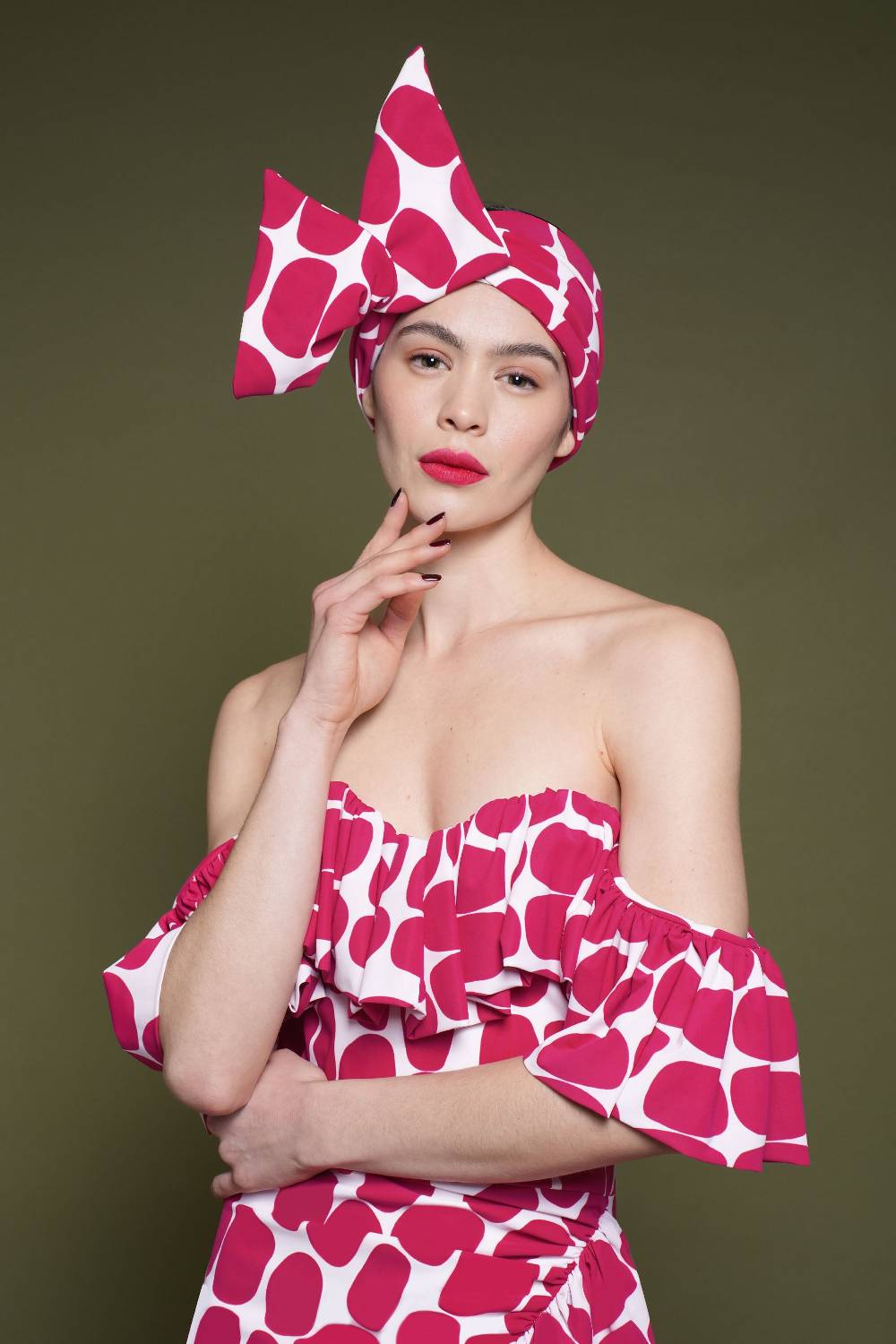 La Petite Robe Di Chiara Boni printed turban