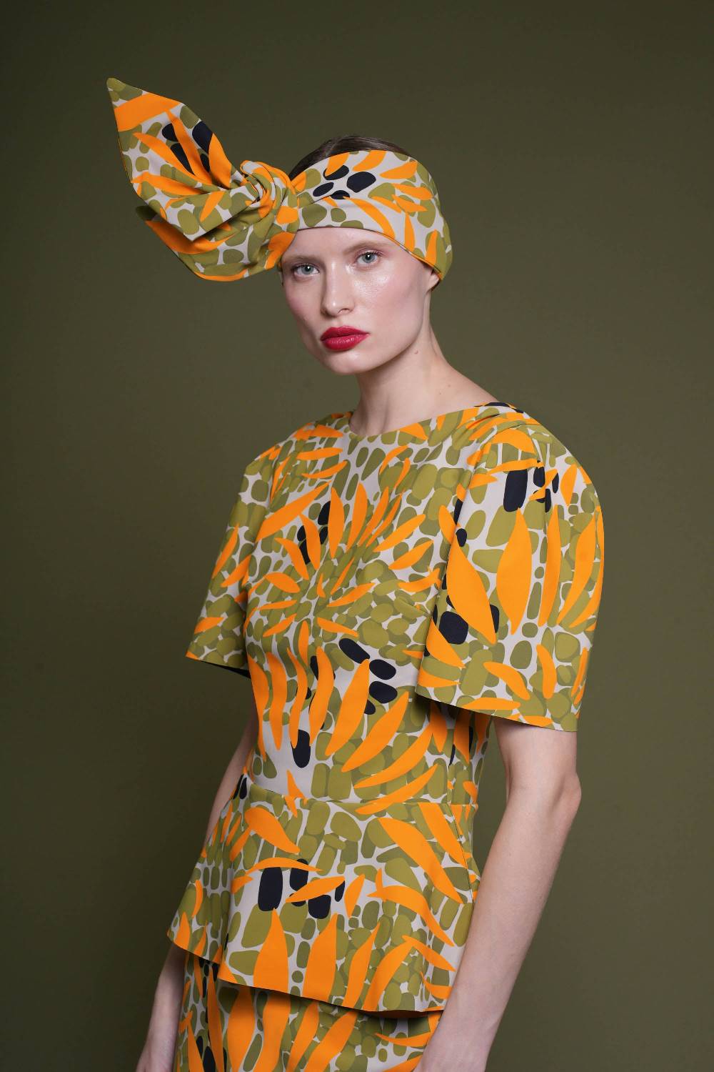 La Petite Robe Di Chiara Boni Printed Turban