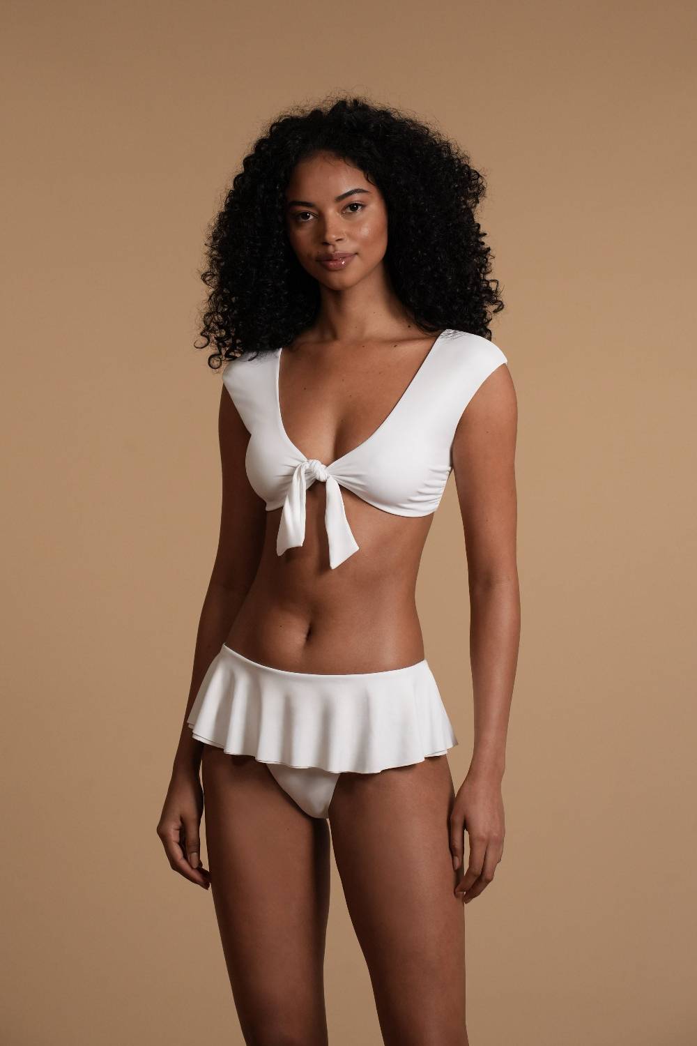 La Petite Robe Di Chiara Boni Ruffle Rio Bikini