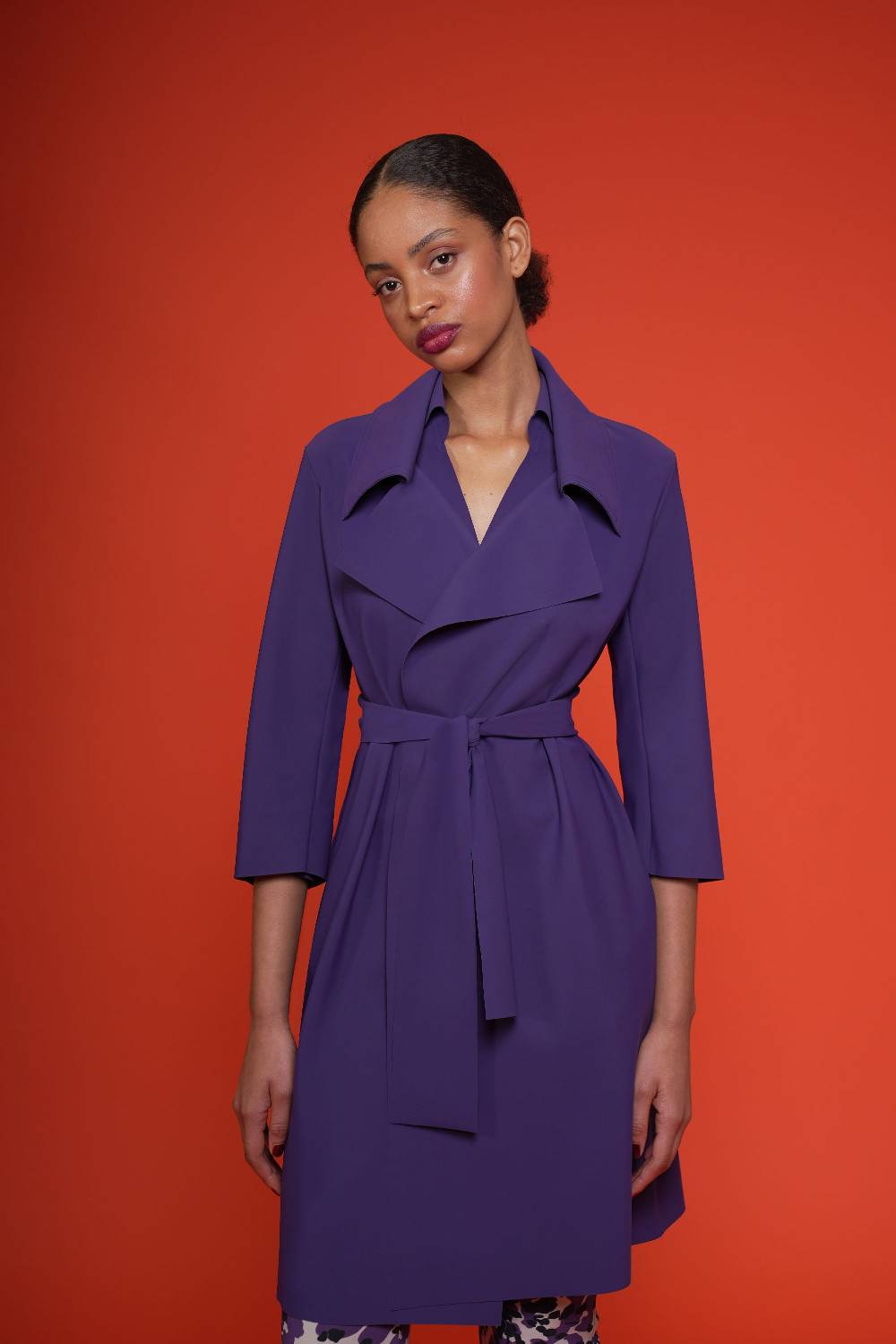 La Petite Robe Di Chiara Boni Saveria Duster Coat