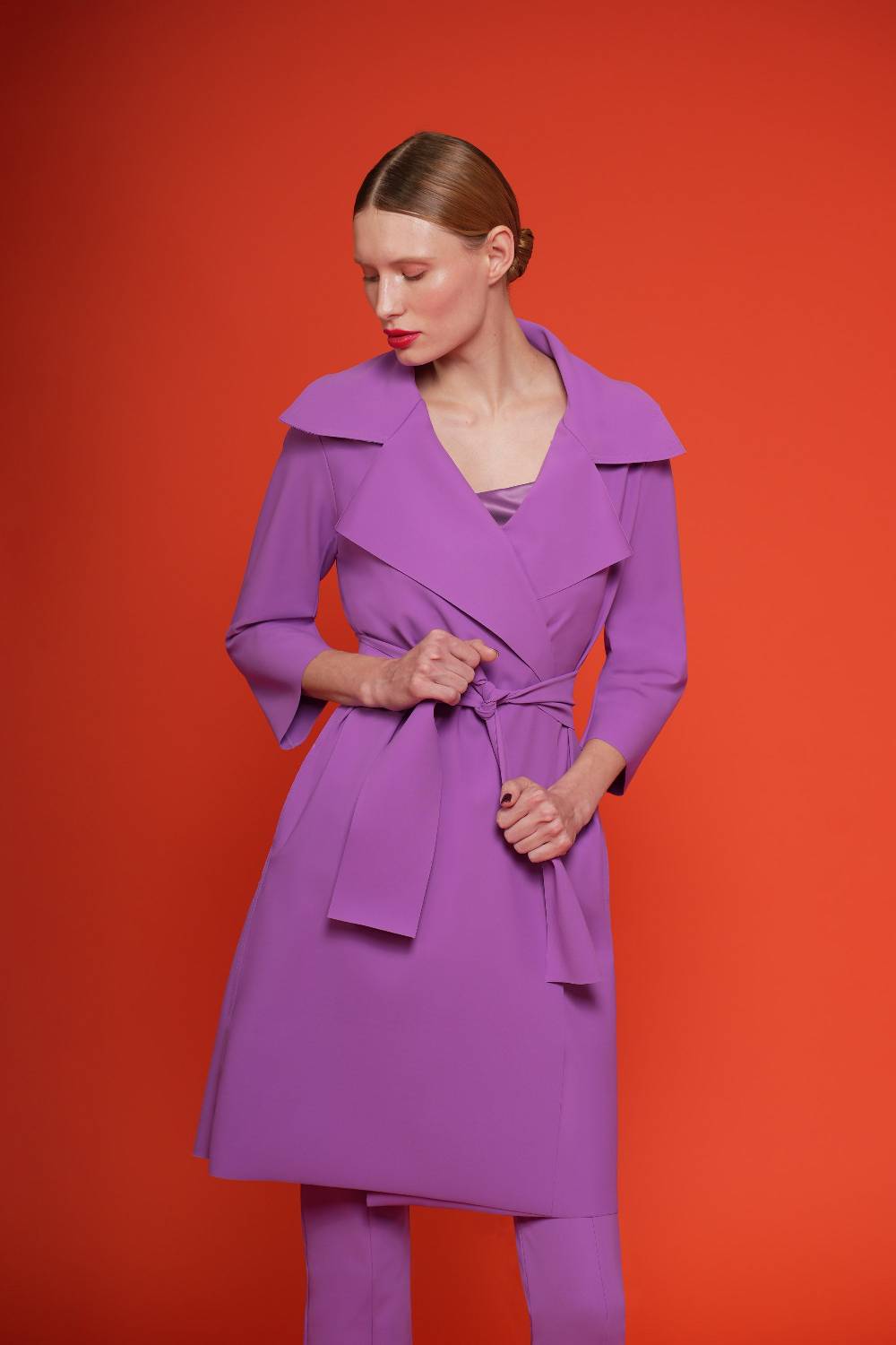 La Petite Robe Di Chiara Boni Saveria Duster Coat