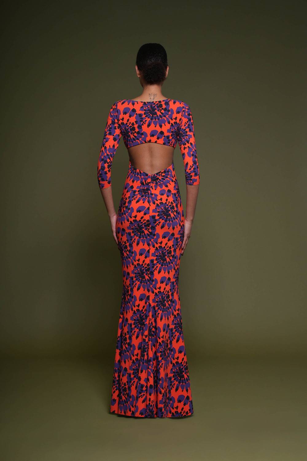 La Petite Robe Di Chiara Boni Zubaida Printed Gown