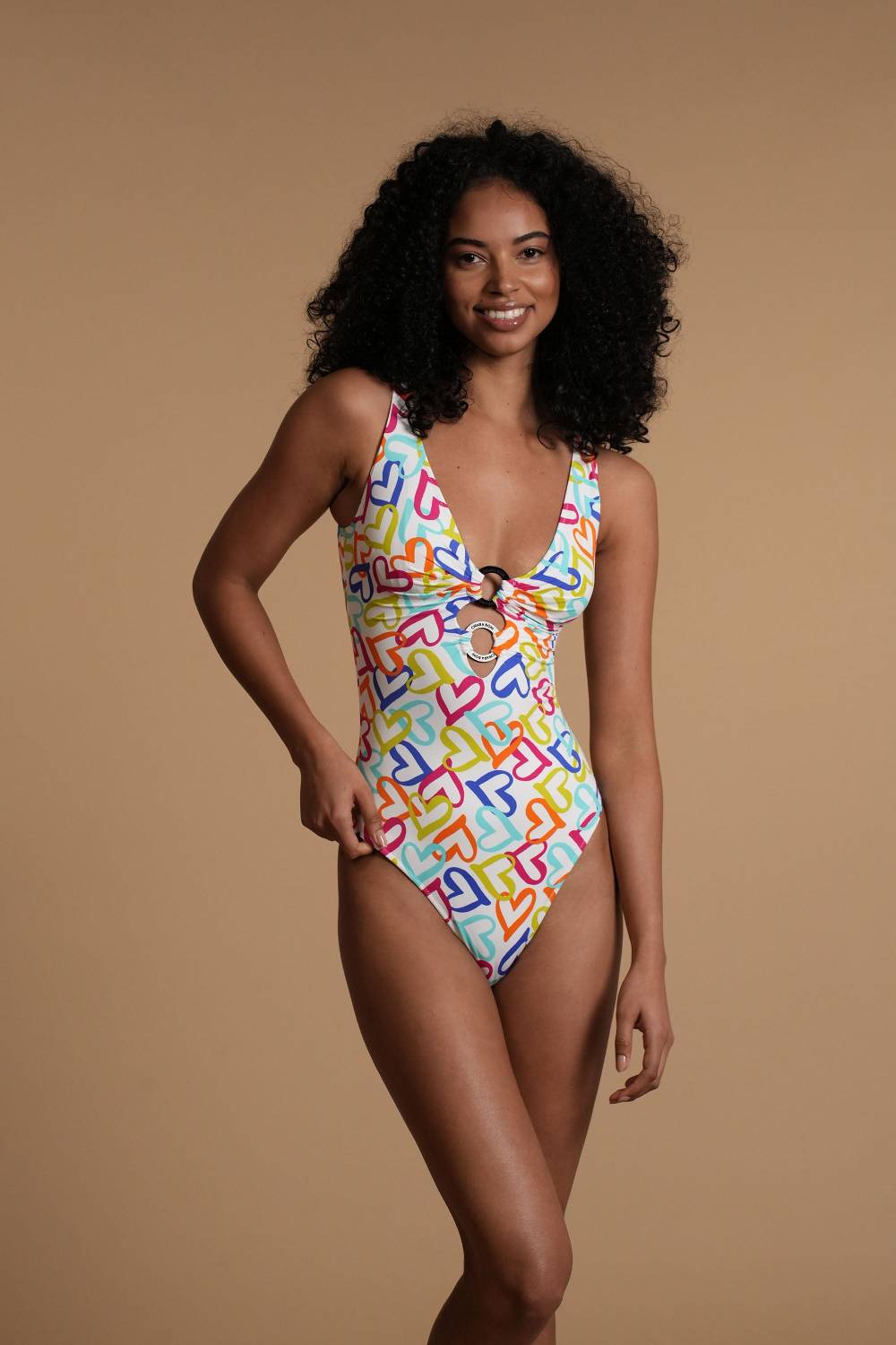 La Petite Robe Di Chiara Boni Lady-dee Printed Swimsuit