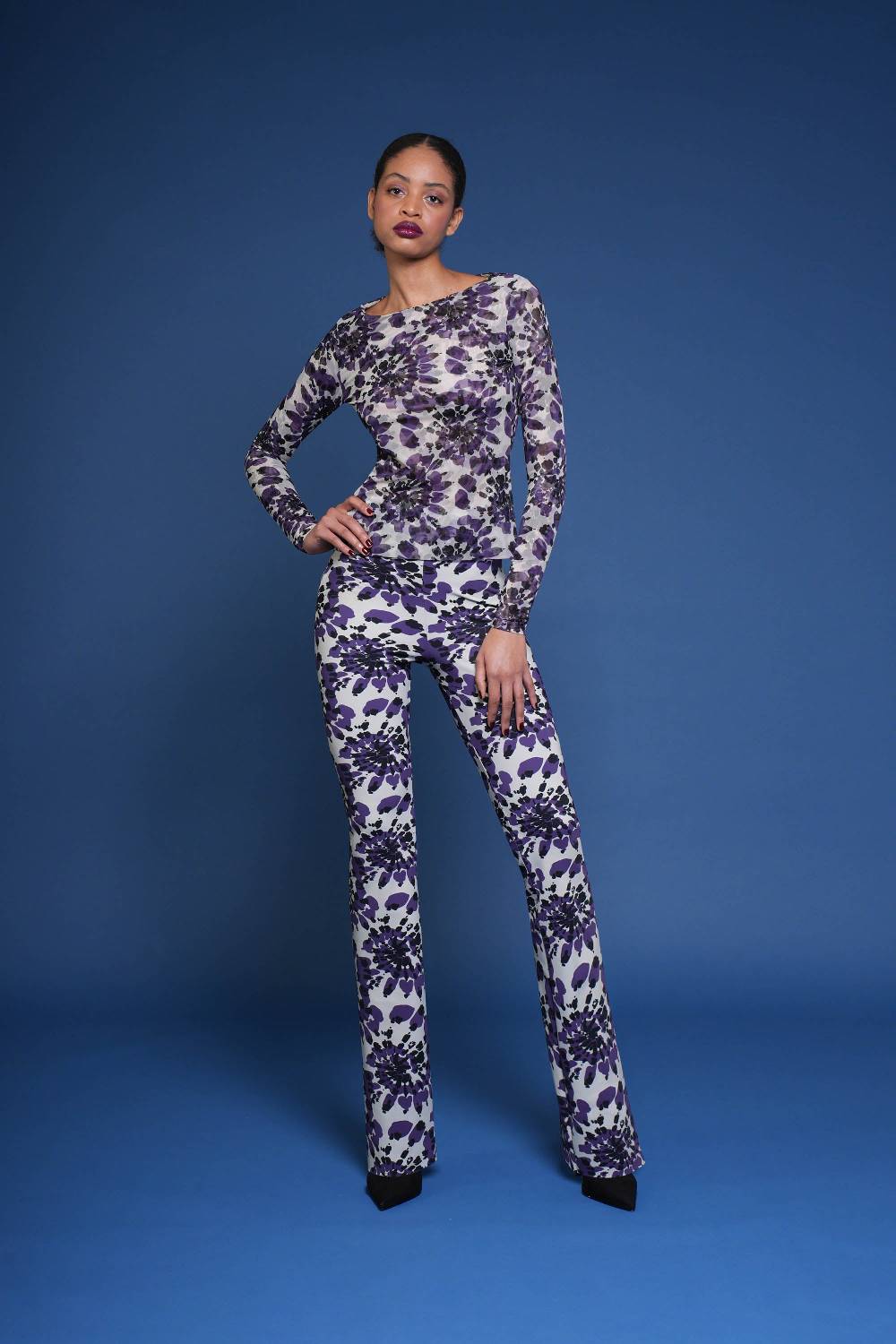 La Petite Robe Di Chiara Boni Lupina Illusion Printed Top