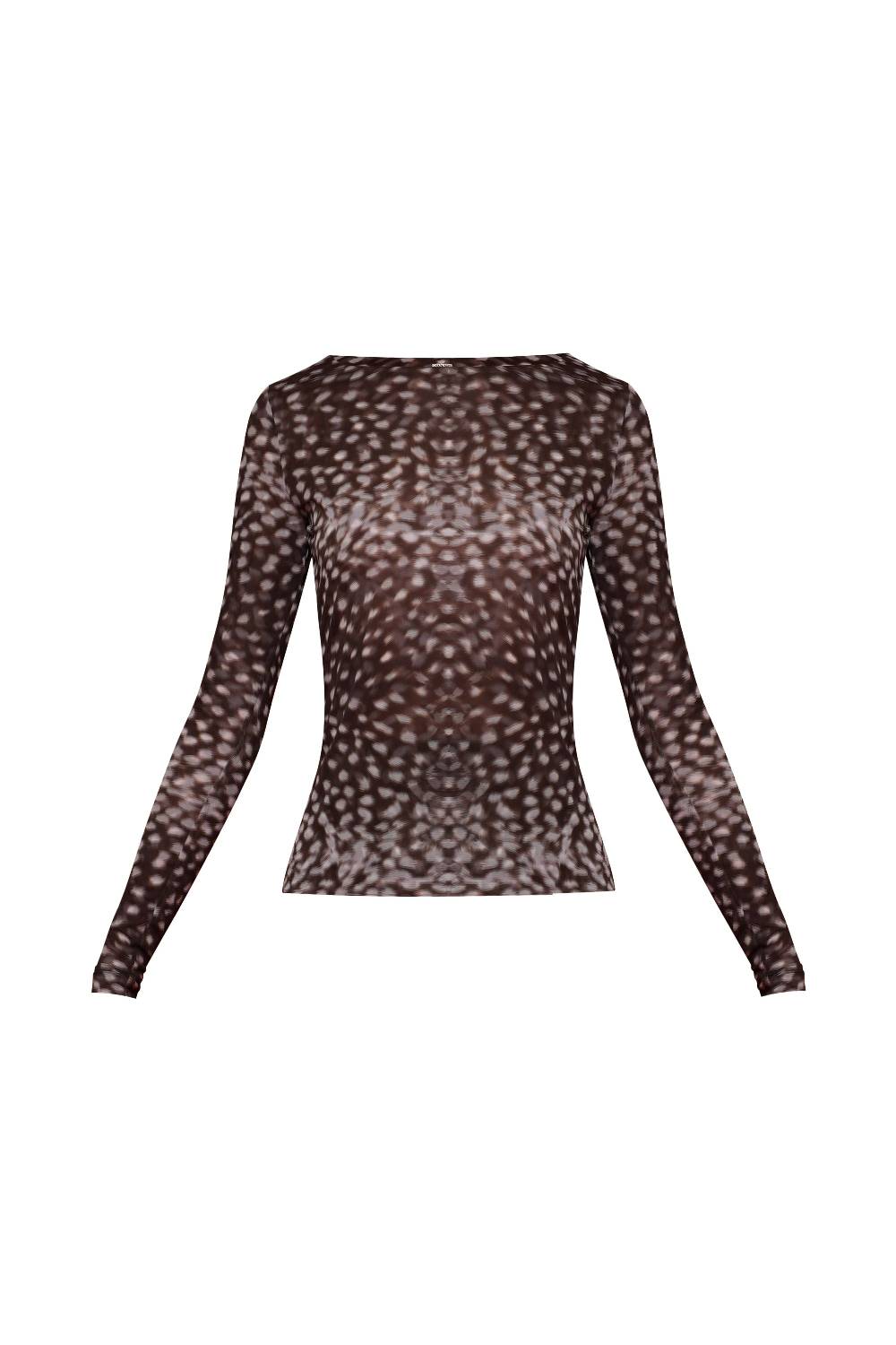 La Petite Robe Di Chiara Boni Lupina Illusion Printed Top