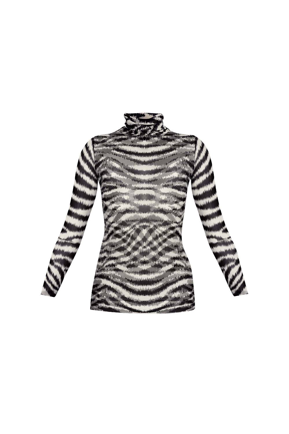 La Petite Robe Di Chiara Boni Lupis Illusion Printed Top