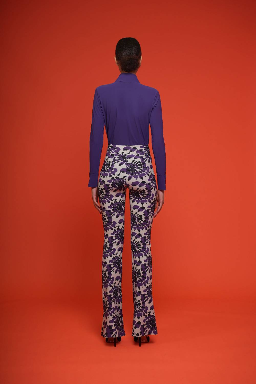 La Petite Robe Di Chiara Boni Venusette High Waisted Printed Pants