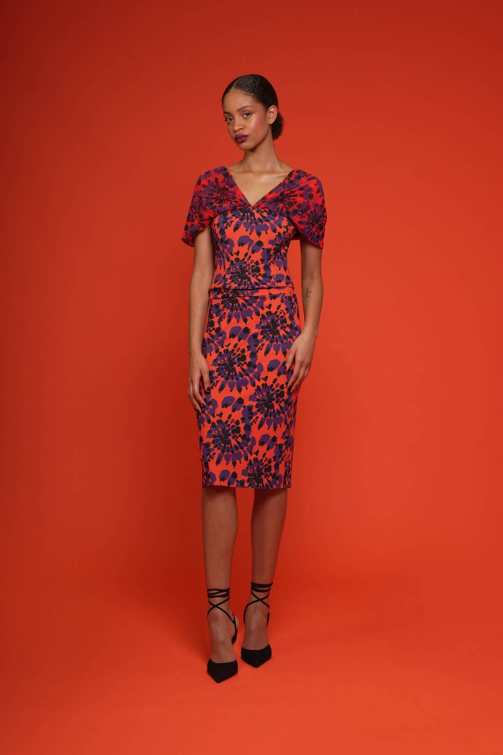 La Petite Robe Di Chiara Boni Zanna Illusion Printed Top