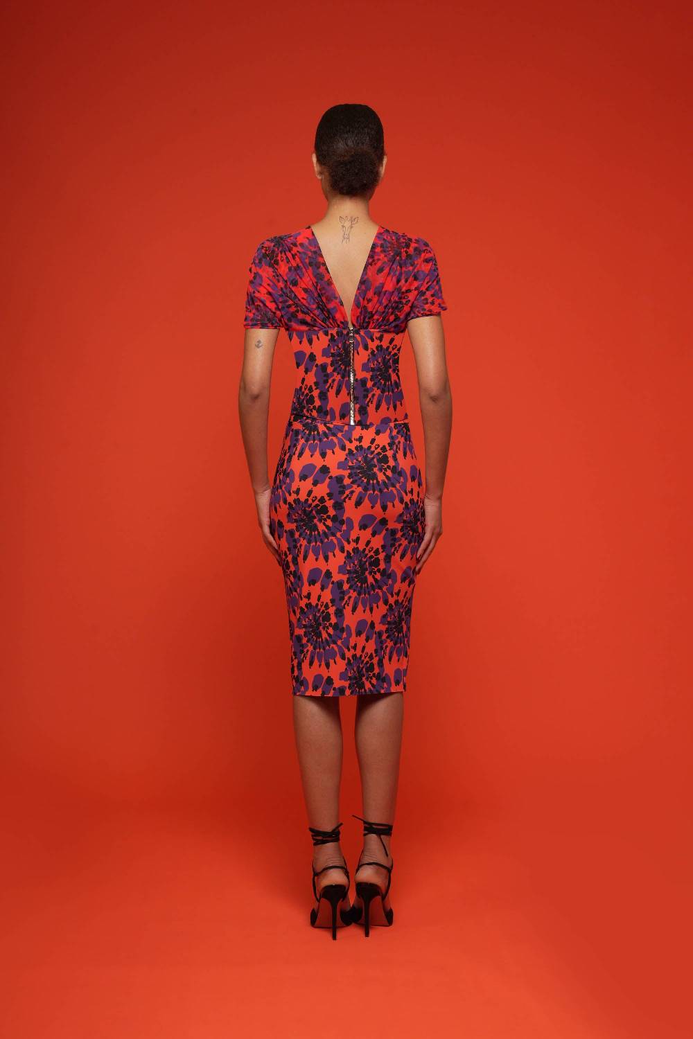 La Petite Robe Di Chiara Boni Zanna Illusion Printed Top