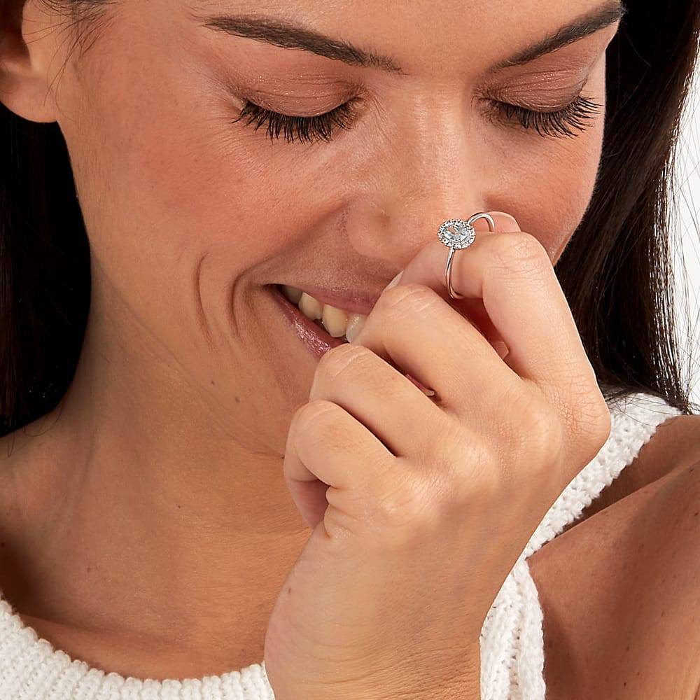 La Petite Story ANELLO BLUESPIRIT ACQUAMARINA - P.206C03000206