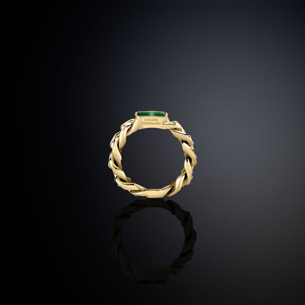 La Petite Story Anello Chiara Ferragni Brand Bossy Chain - J19AUW35012