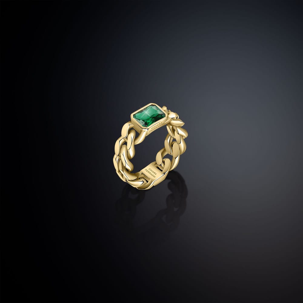 La Petite Story Anello Chiara Ferragni Brand Bossy Chain - J19AUW35012