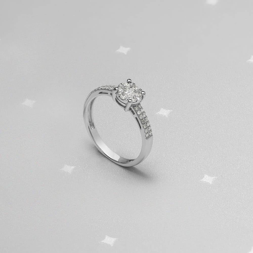 La Petite Story Anello Con Diamanti - Bluespirit Promesse