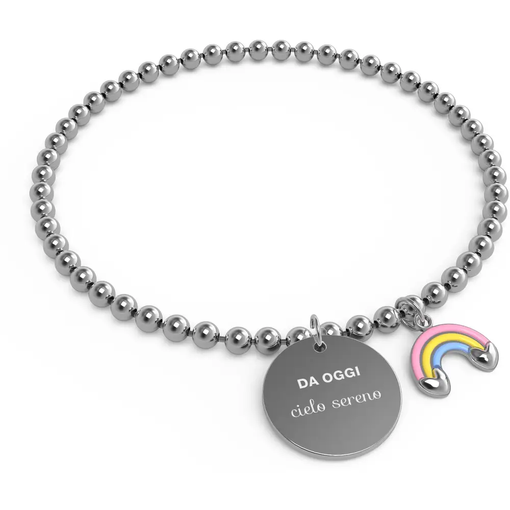 La Petite Story BRACCIALE 10 BUONI PROPOSITI CIELO SERENO - BP.B5844