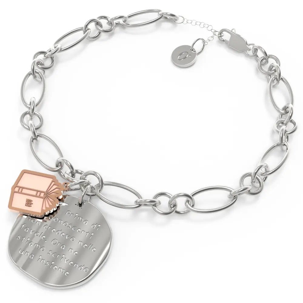 La Petite Story BRACCIALE 10 BUONI PROPOSITI LA VITA E' UNA FAVOLA - BP.B5880