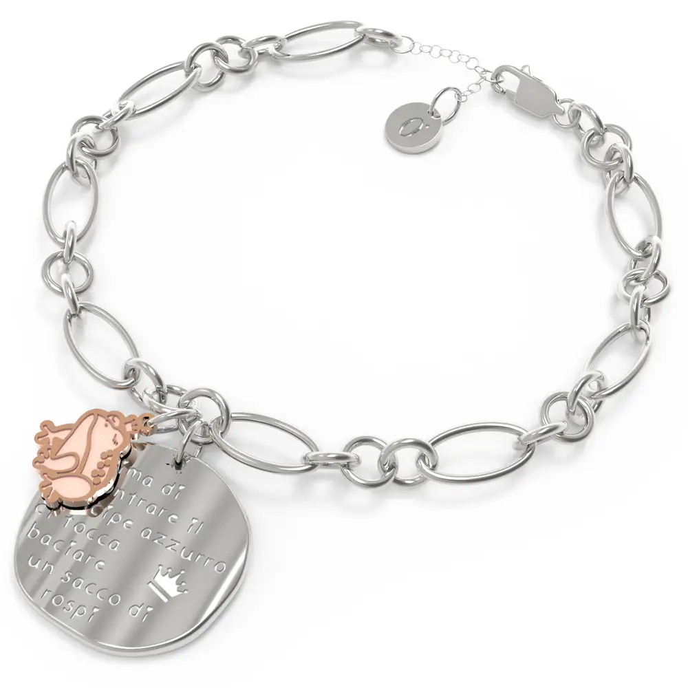 La Petite Story BRACCIALE 10 BUONI PROPOSITI LA VITA E' UNA FAVOLA - BP.B5879