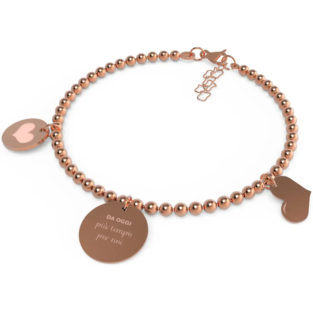 La Petite Story BRACCIALE 10 BUONI PROPOSITI MINI ROSE - BP.B5414