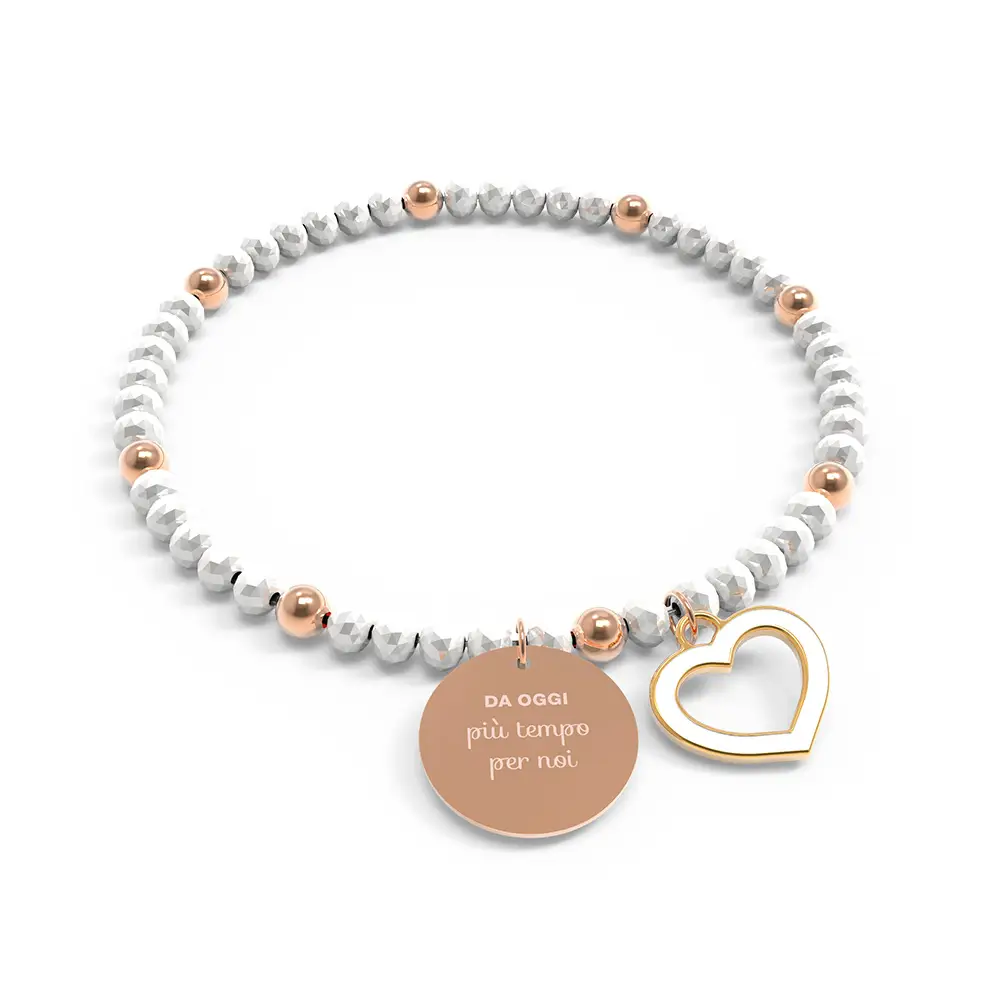 La Petite Story BRACCIALE 10 BUONI PROPOSITI MON AMOUR - BP.B5869/IC