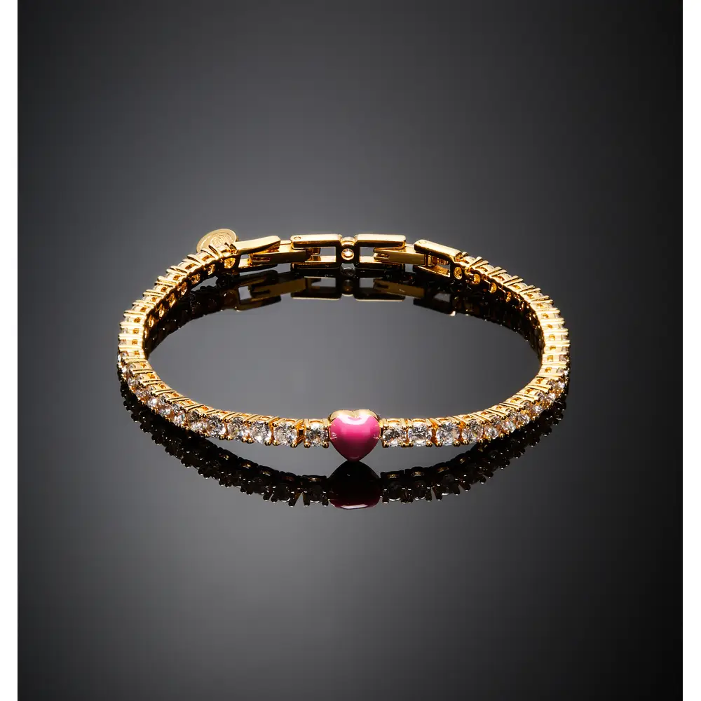 La Petite Story Bracciale Chiara Ferragni Brand Cuoricino Neon - J19AWD08