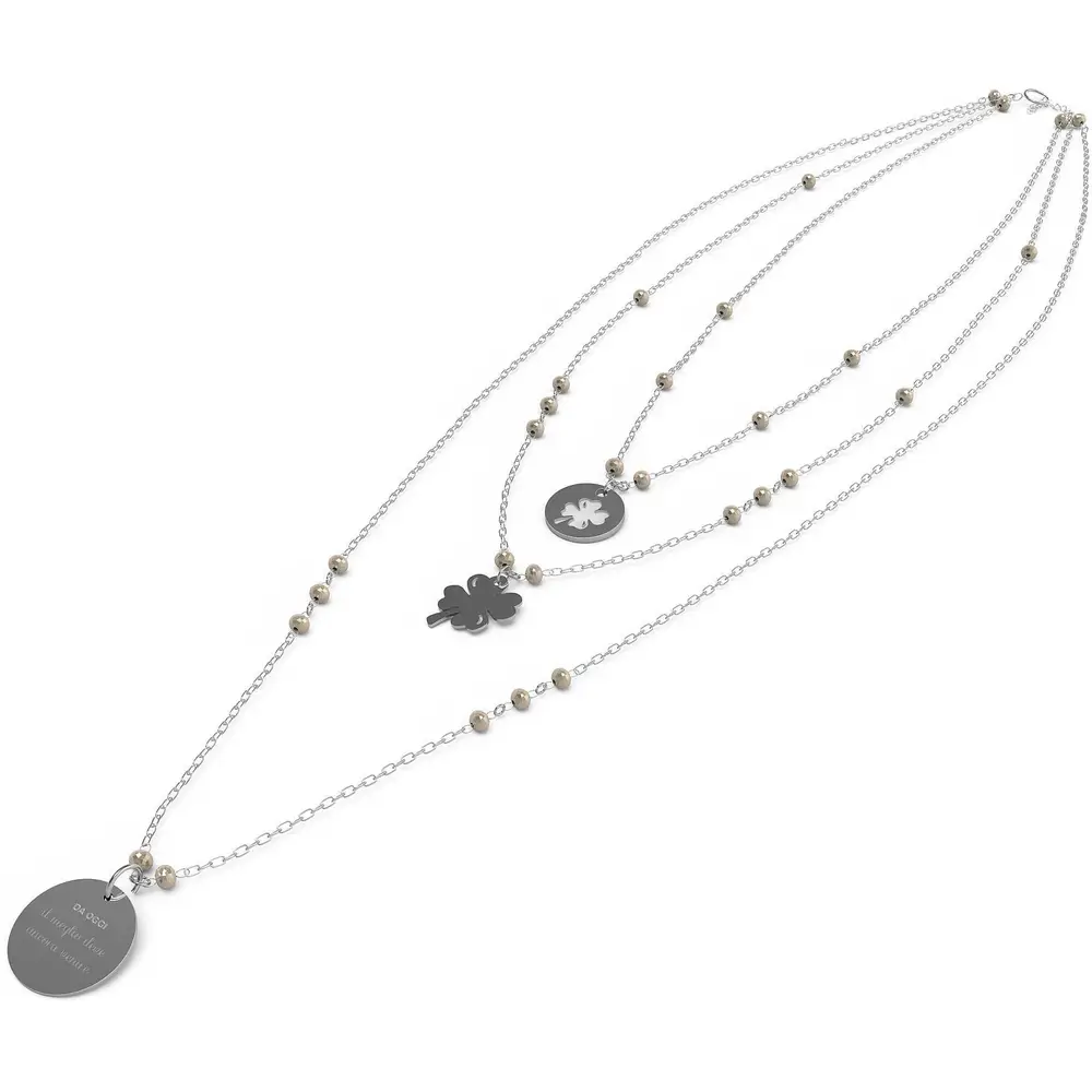 La Petite Story COLLANA 10 BUONI PROPOSITI CRYSTAL - BP.N9813/CH