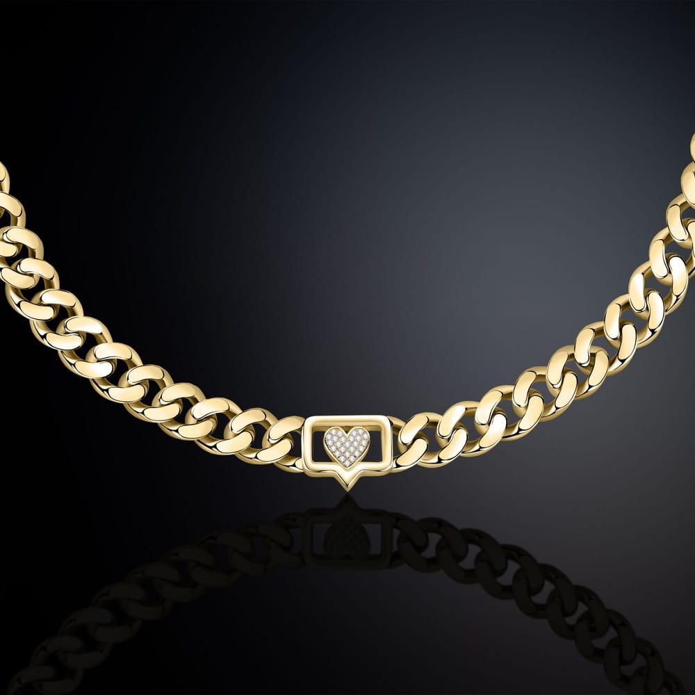La Petite Story Collana Chiara Ferragni Brand Bossy Chain - J19AUW09