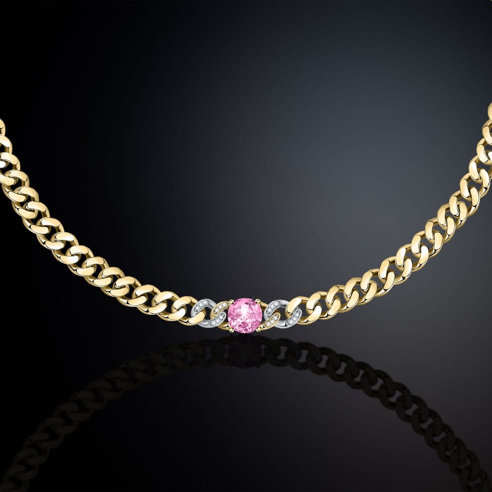 La Petite Story Collana Chiara Ferragni Brand Bossy Chain - J19AUW25